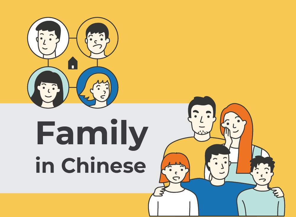 Family Members in Chinese | Learn Chinese Vocabulary with NihaoCafe