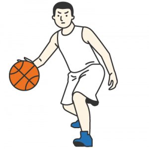 Sport Dǎ lánqiú 打篮球 play basketball chinese nihaocafe