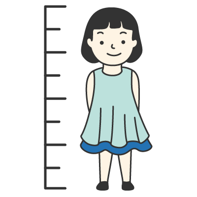 height • 个子 gèzi | Learn body parts in Chinese with NihaoCafe