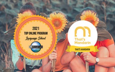 NihaoCafe Won 2021 GoAbroad Top Online Program Award!