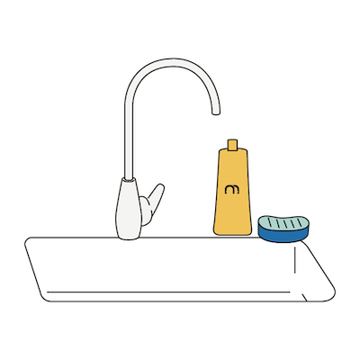 Turn Off | 8 Verbs to Describe Washing Hands